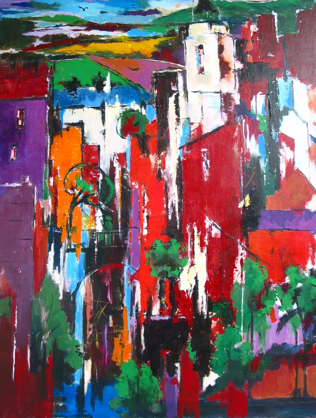 Peinture de Jean Marc Bernard