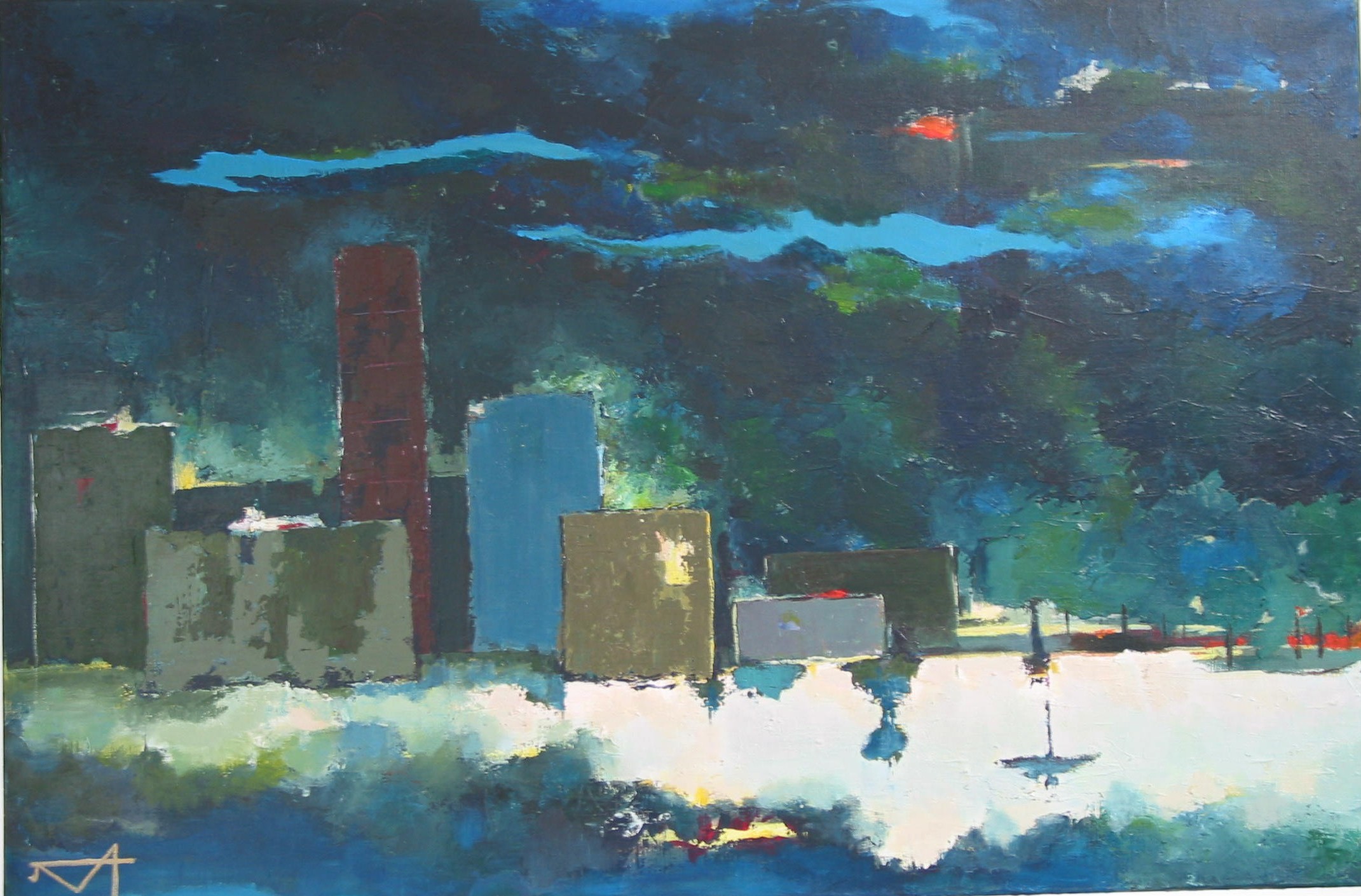 Peinture de Jean Marc Bernard