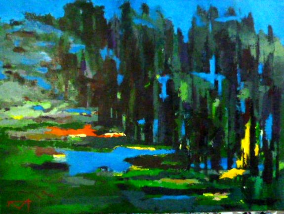 Peinture de Jean Marc Bernard