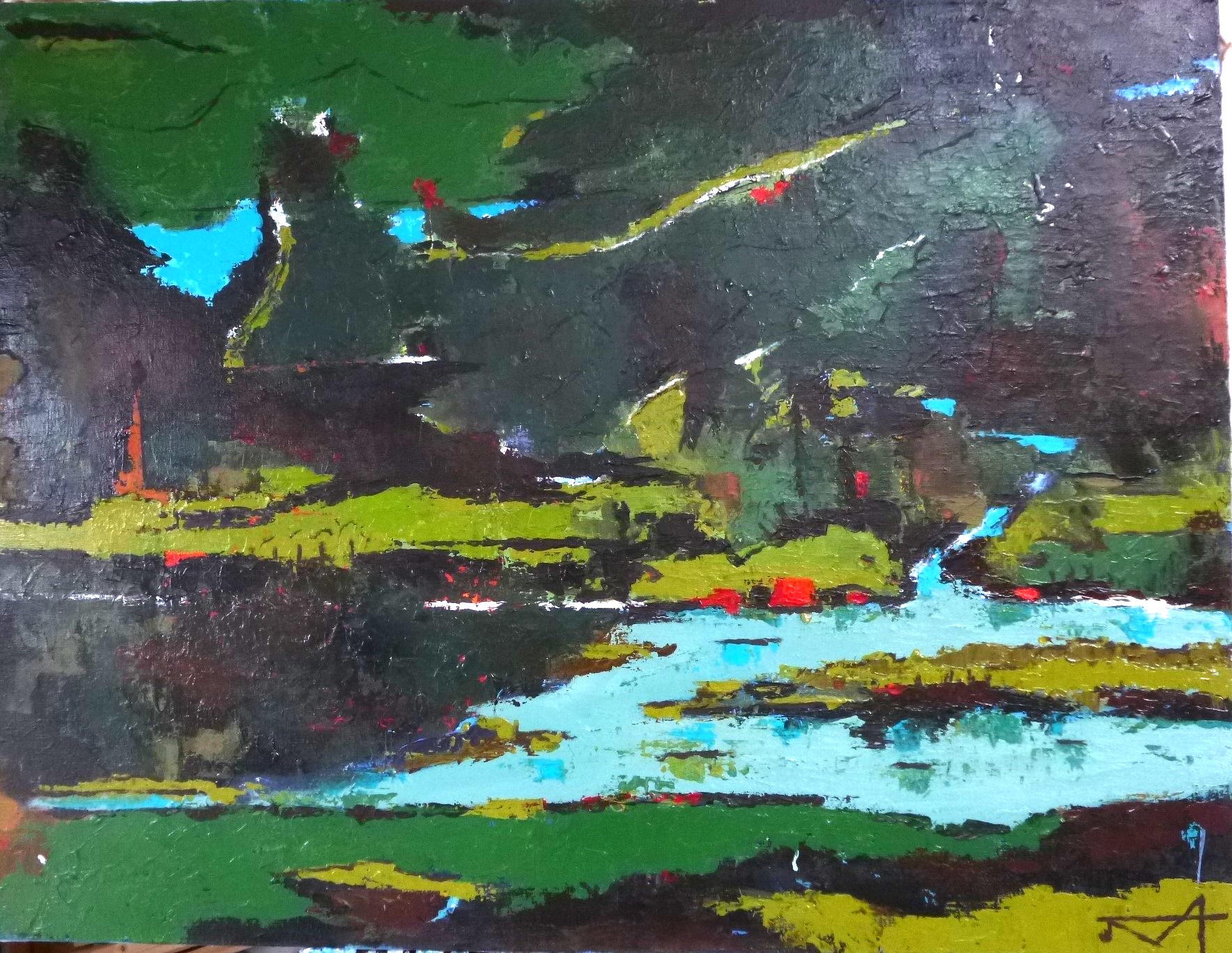 Peinture de Jean Marc Bernard