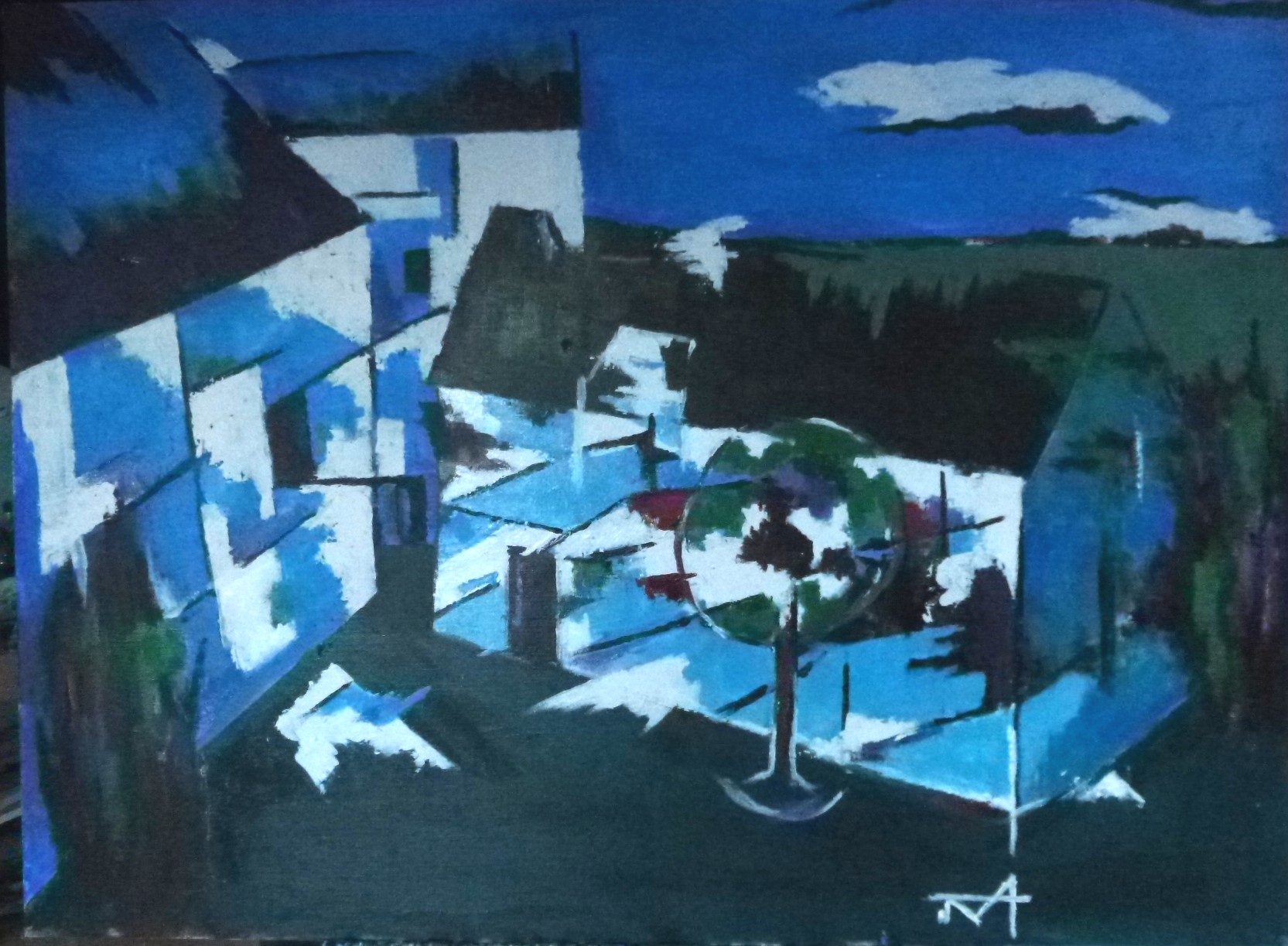 Peinture de Jean Marc Bernard