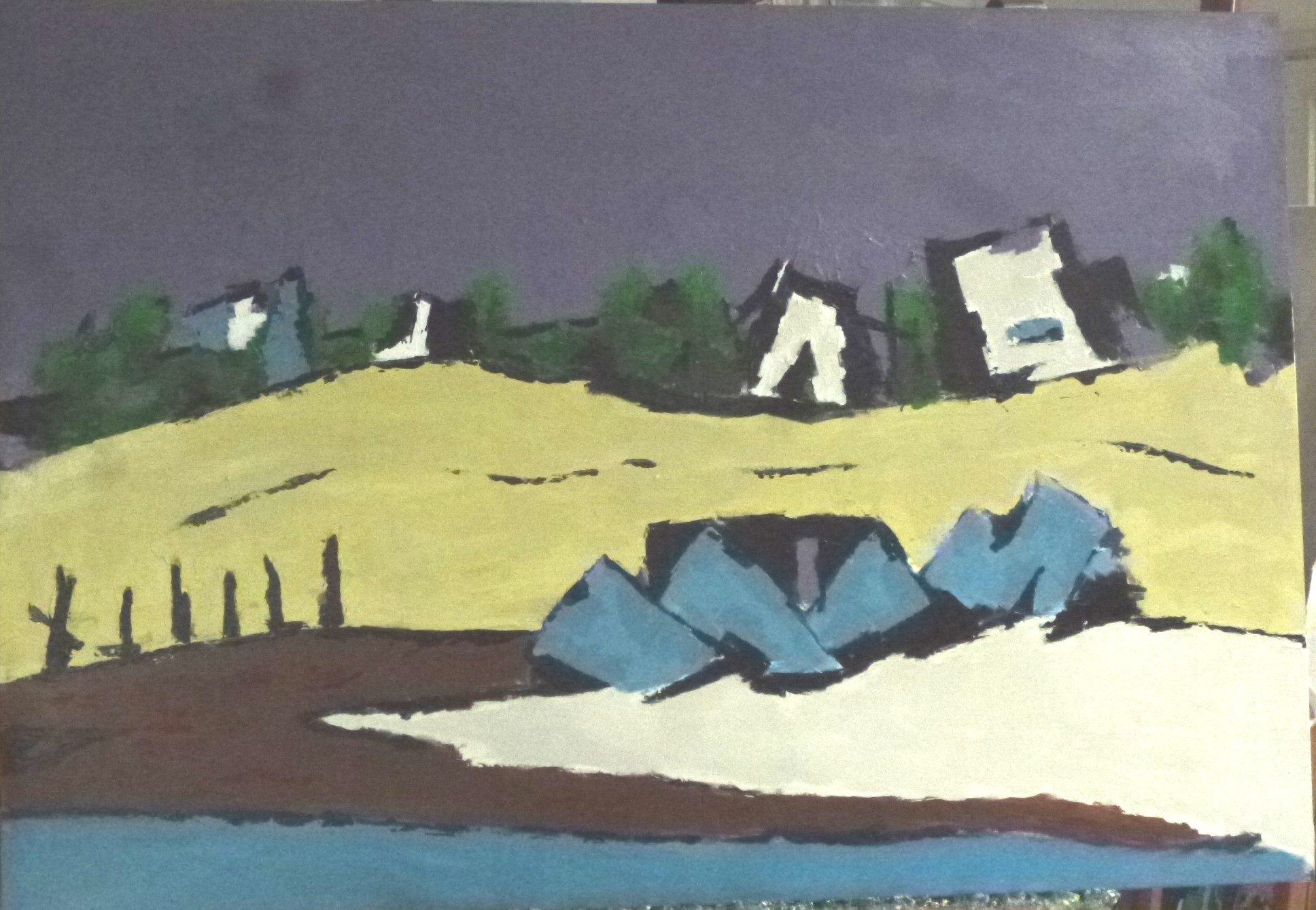 Peinture de Jean Marc Bernard