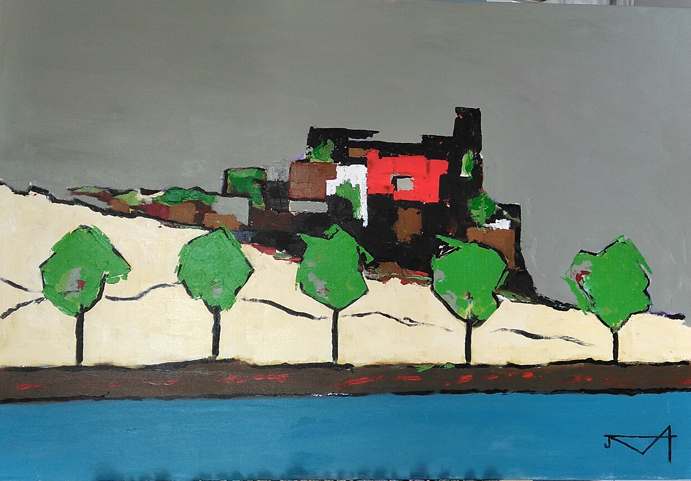 Peinture de Jean Marc Bernard