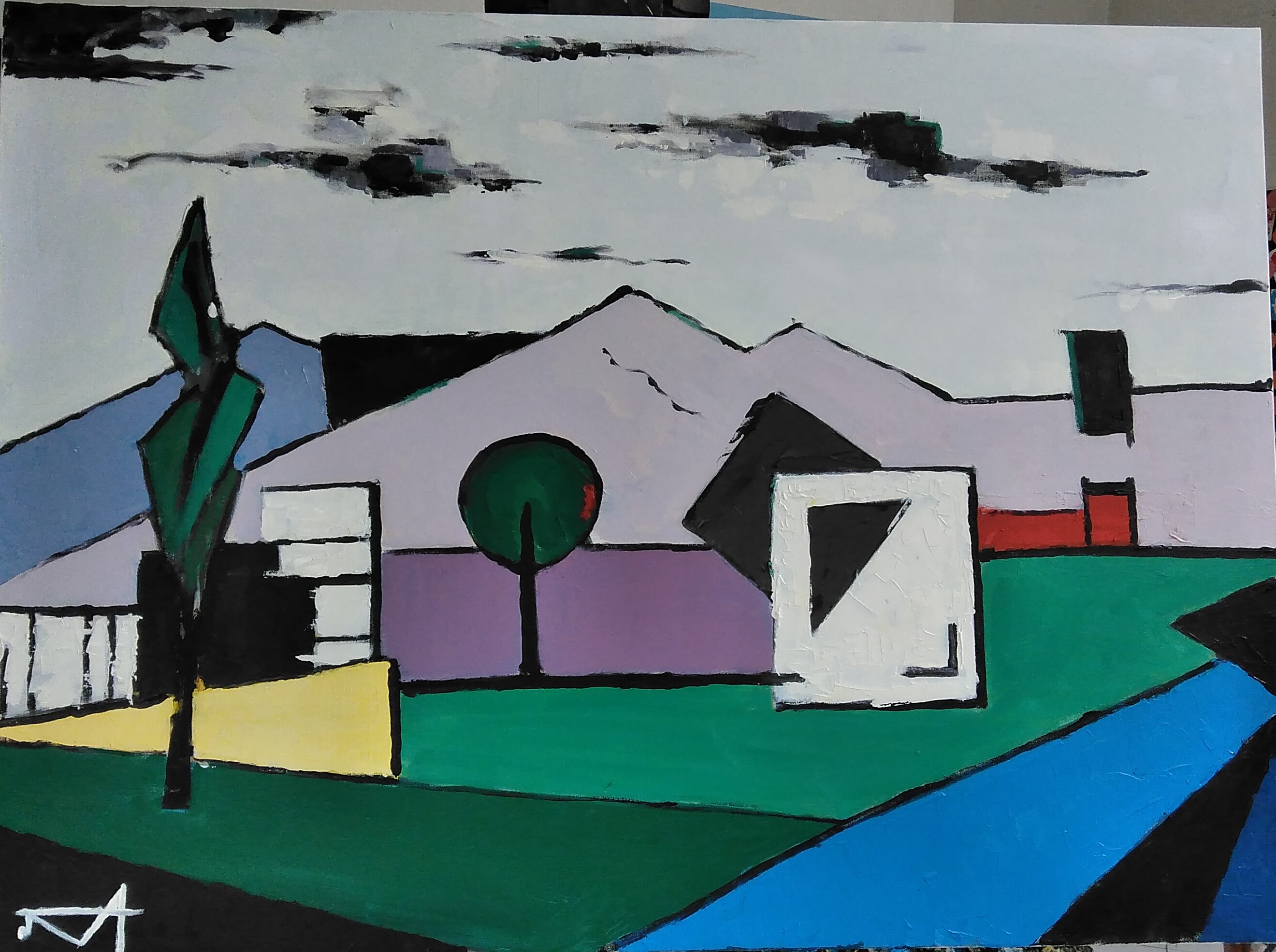 Peinture de Jean Marc Bernard