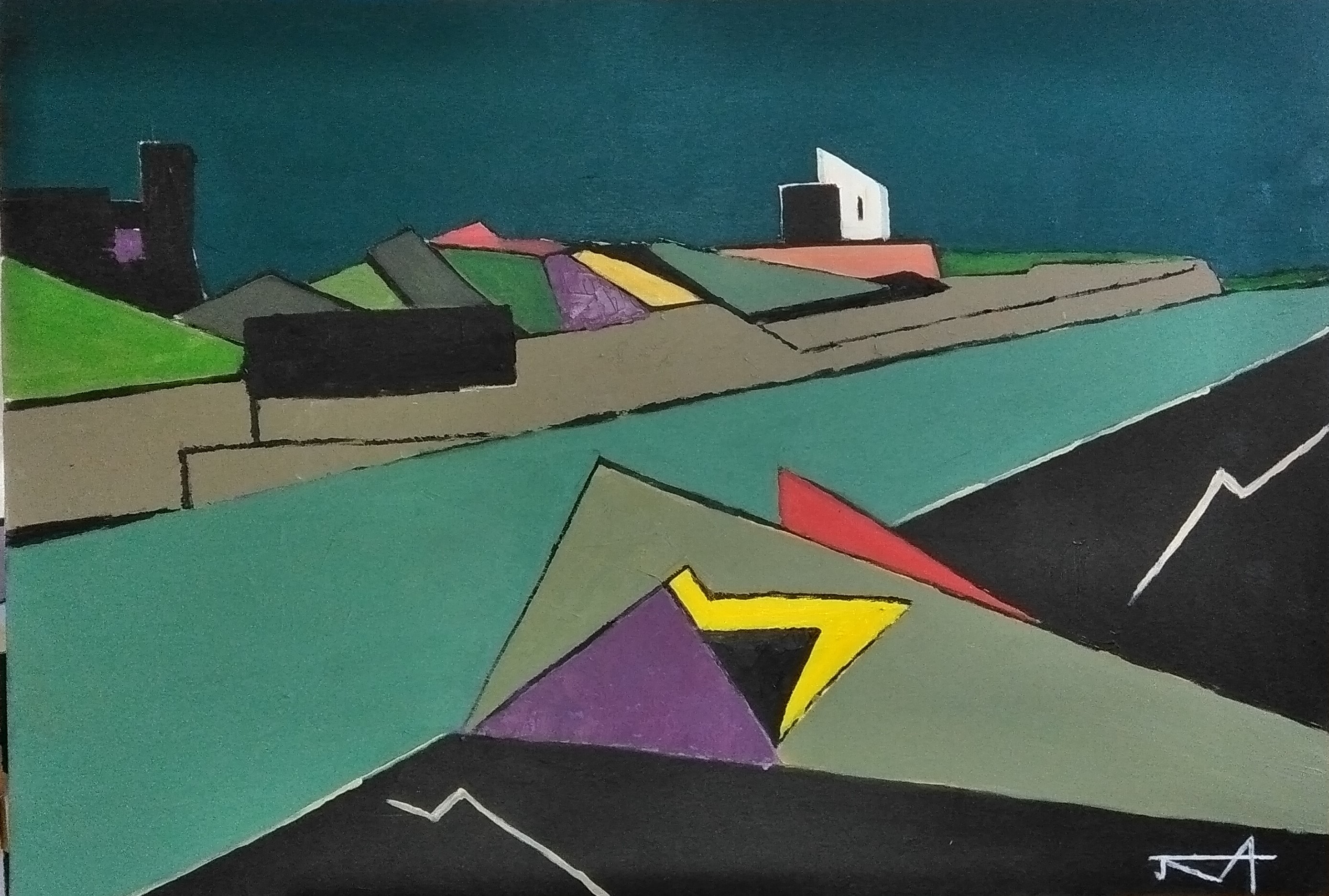 Peinture de Jean Marc Bernard