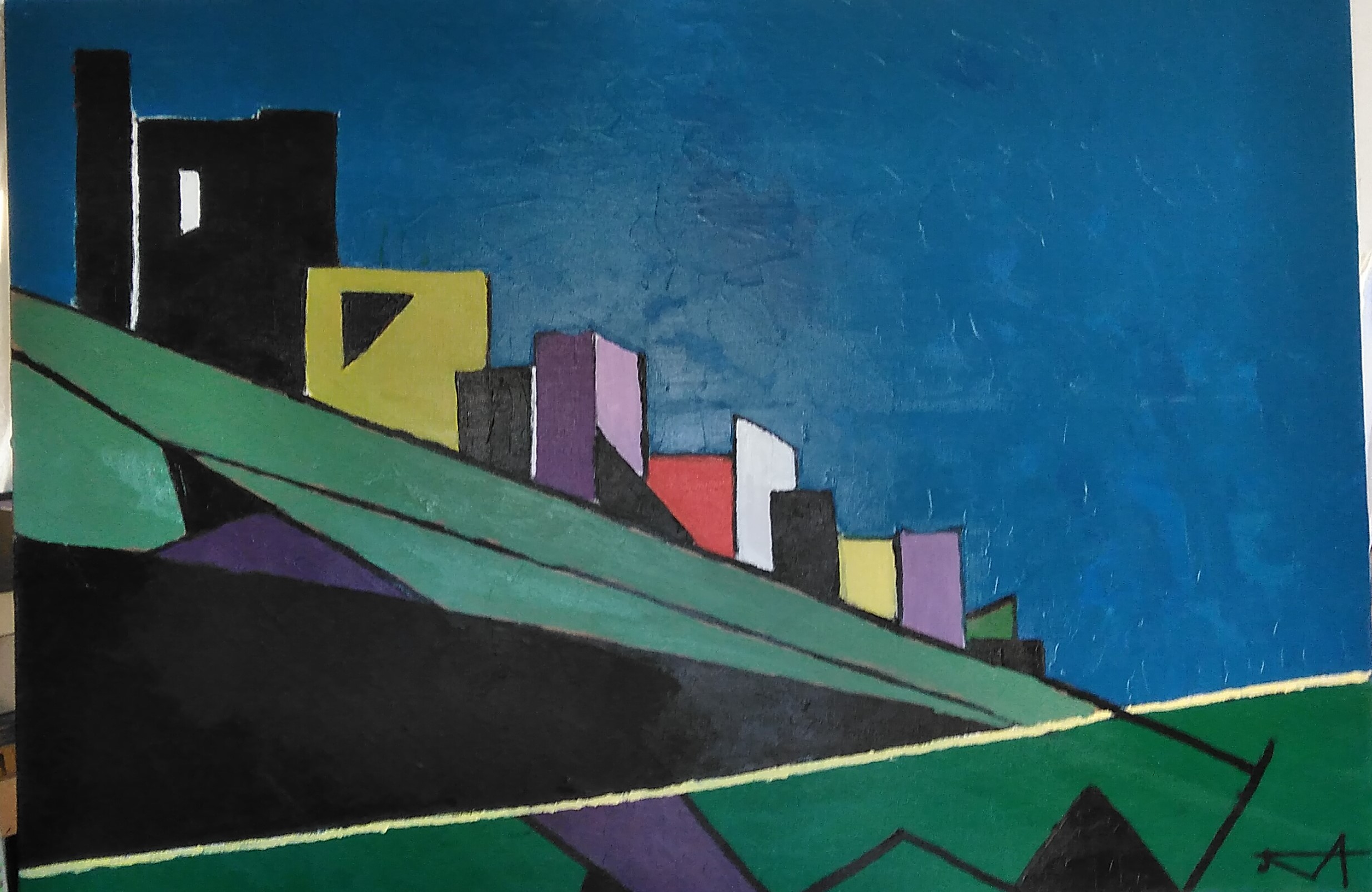 Peinture de Jean Marc Bernard