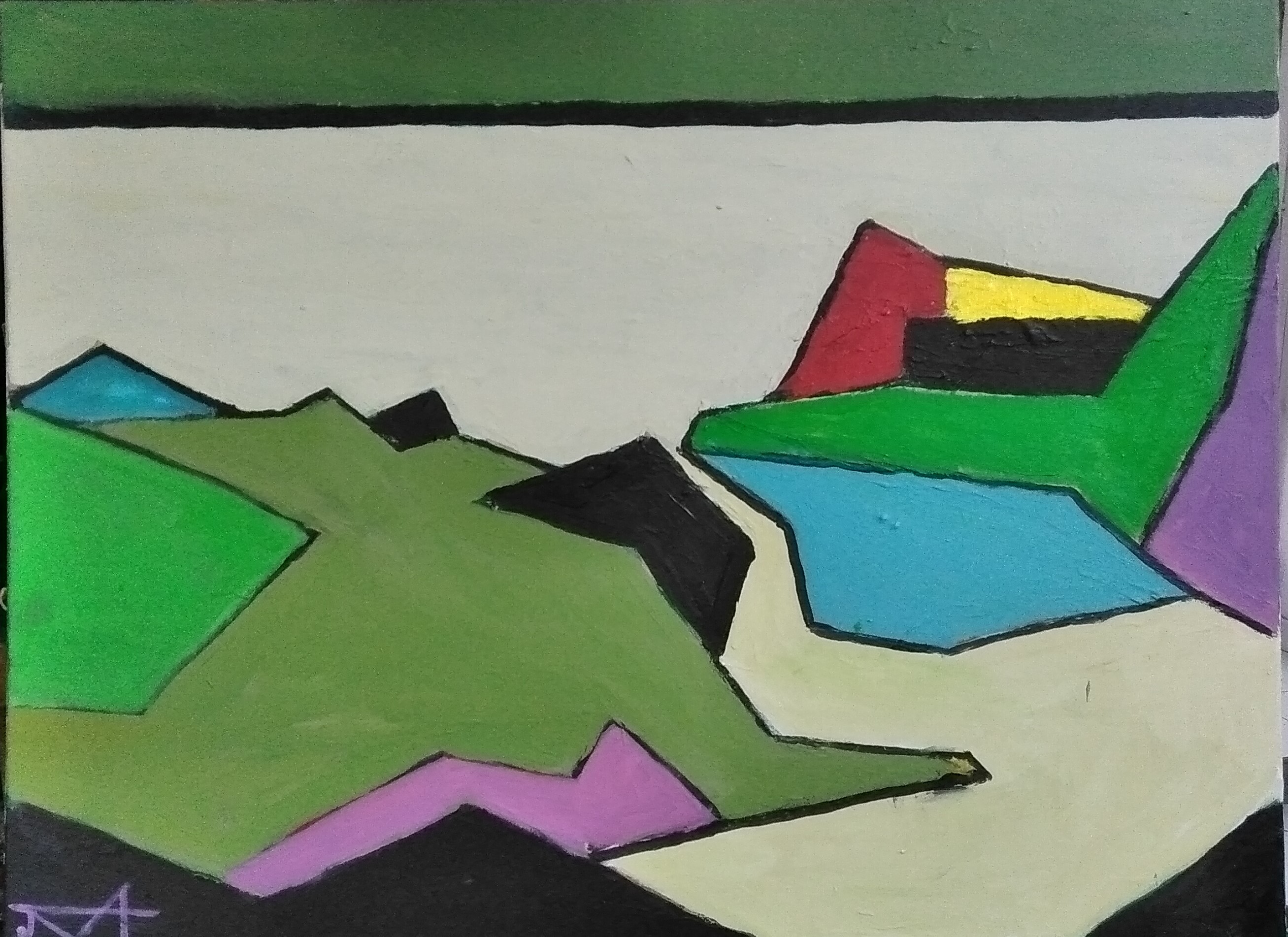 Peinture de Jean Marc Bernard