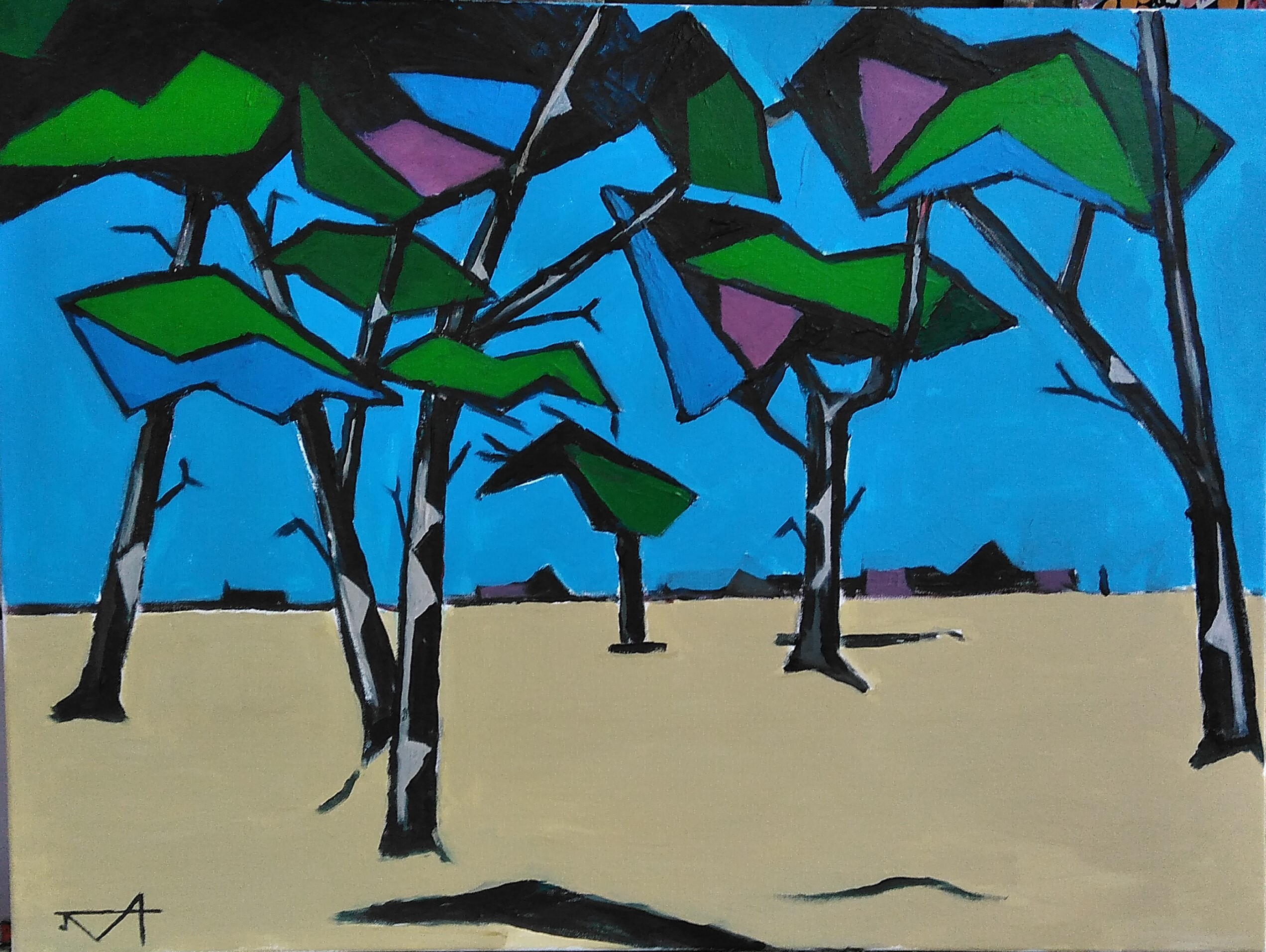 Peinture de Jean Marc Bernard