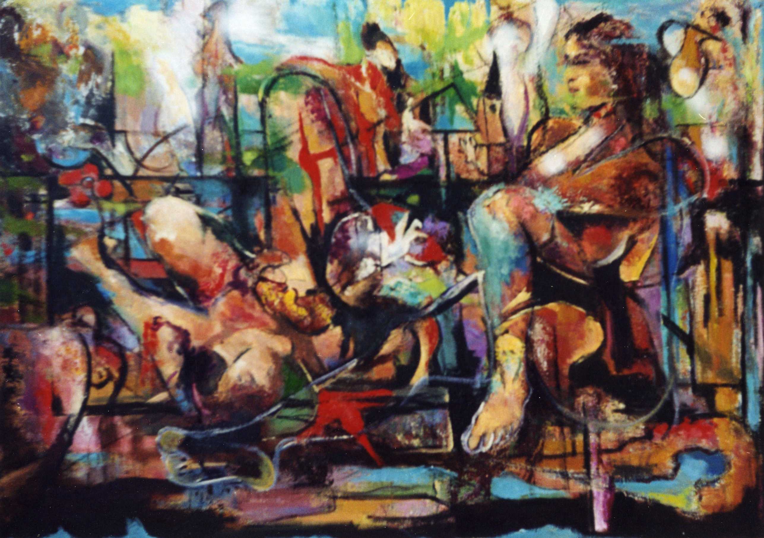 Peinture de Jean Marc Bernard