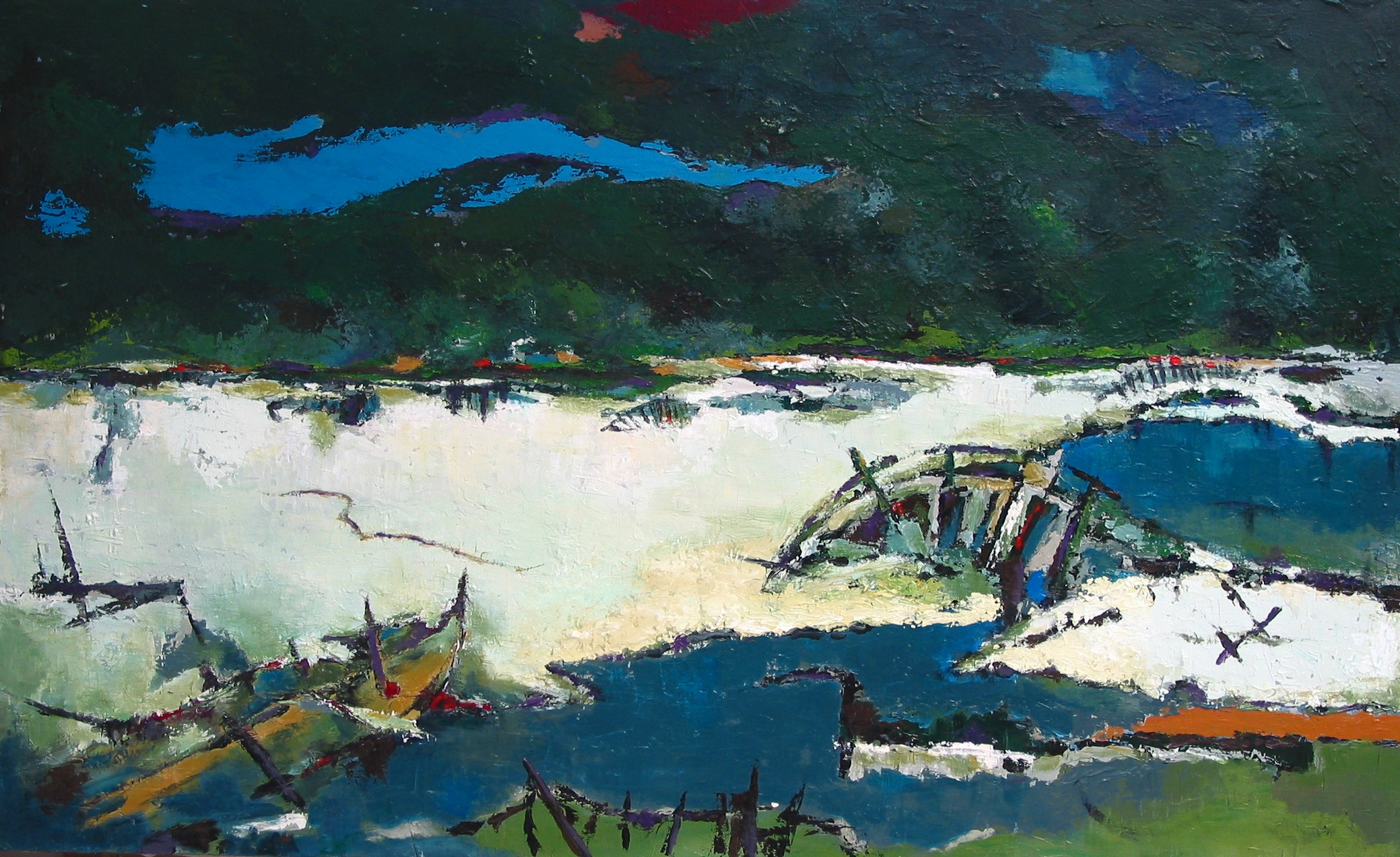 Peinture de Jean Marc Bernard