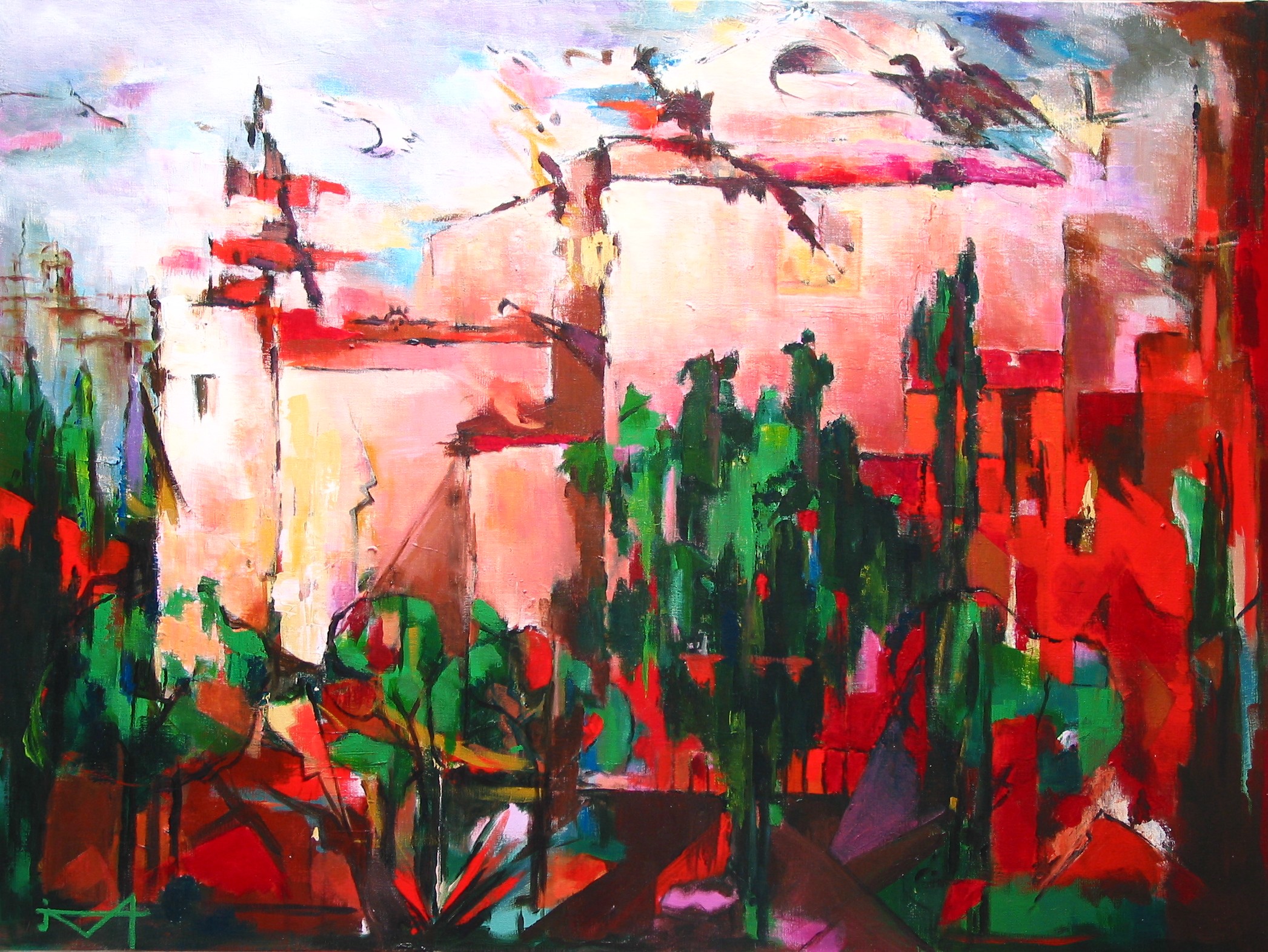 Peinture de Jean Marc Bernard